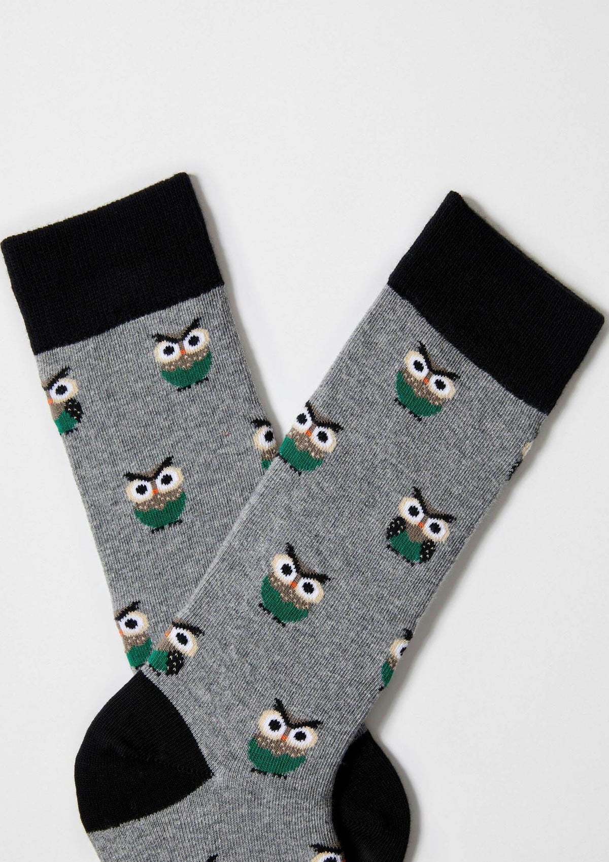 Chaussettes BeOwl Gris