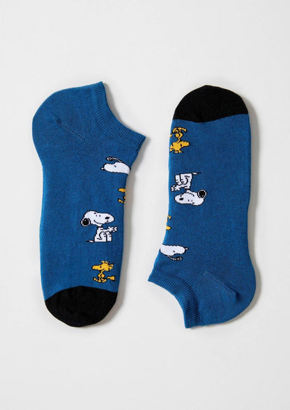 BeSnoopy Blue Ankle