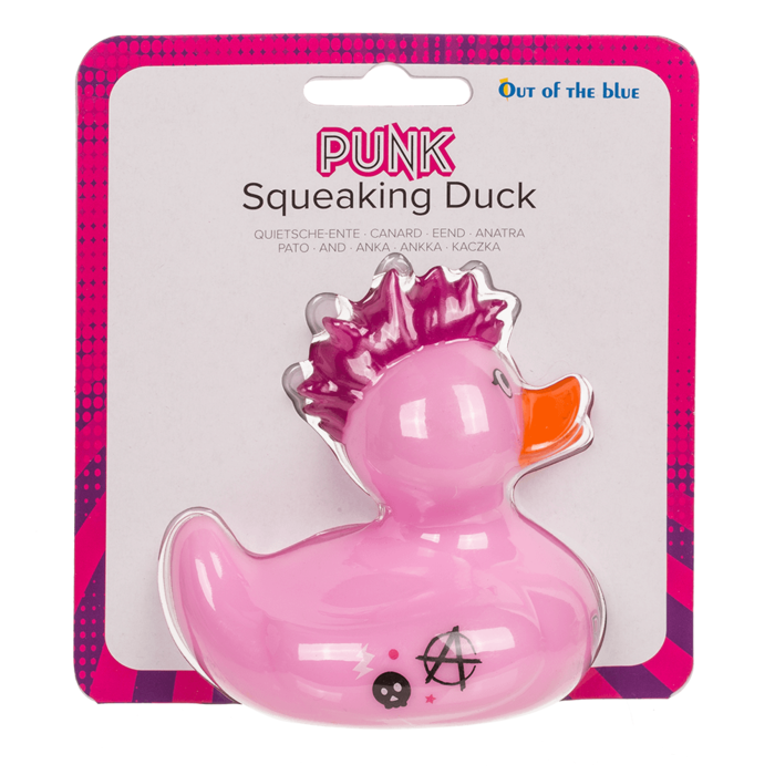 Roze Punk Eend "Rebel"