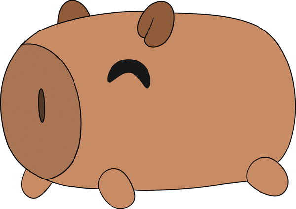 Capybara Pillow (1ft)