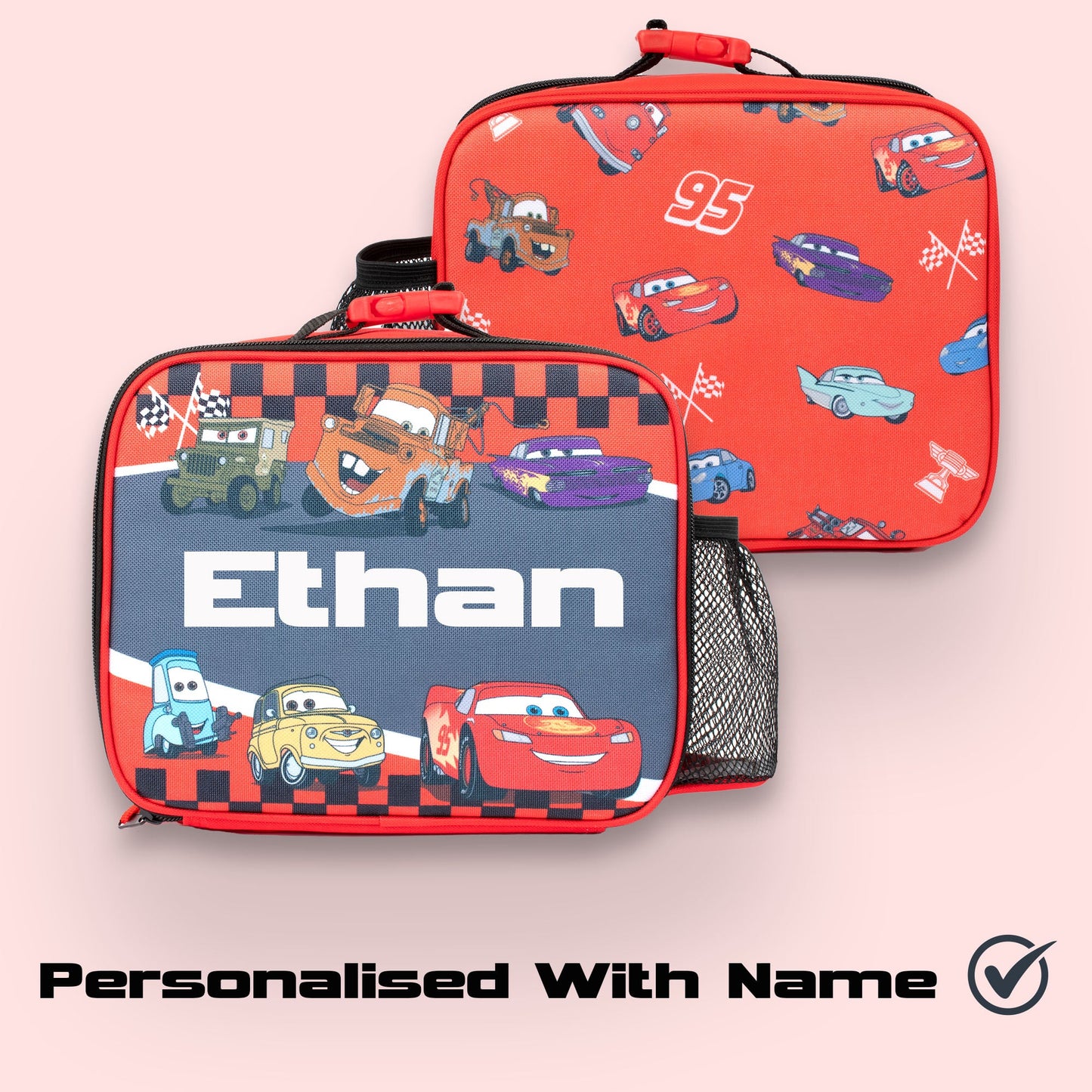 Personalized Lunch Bag - Disney Cars