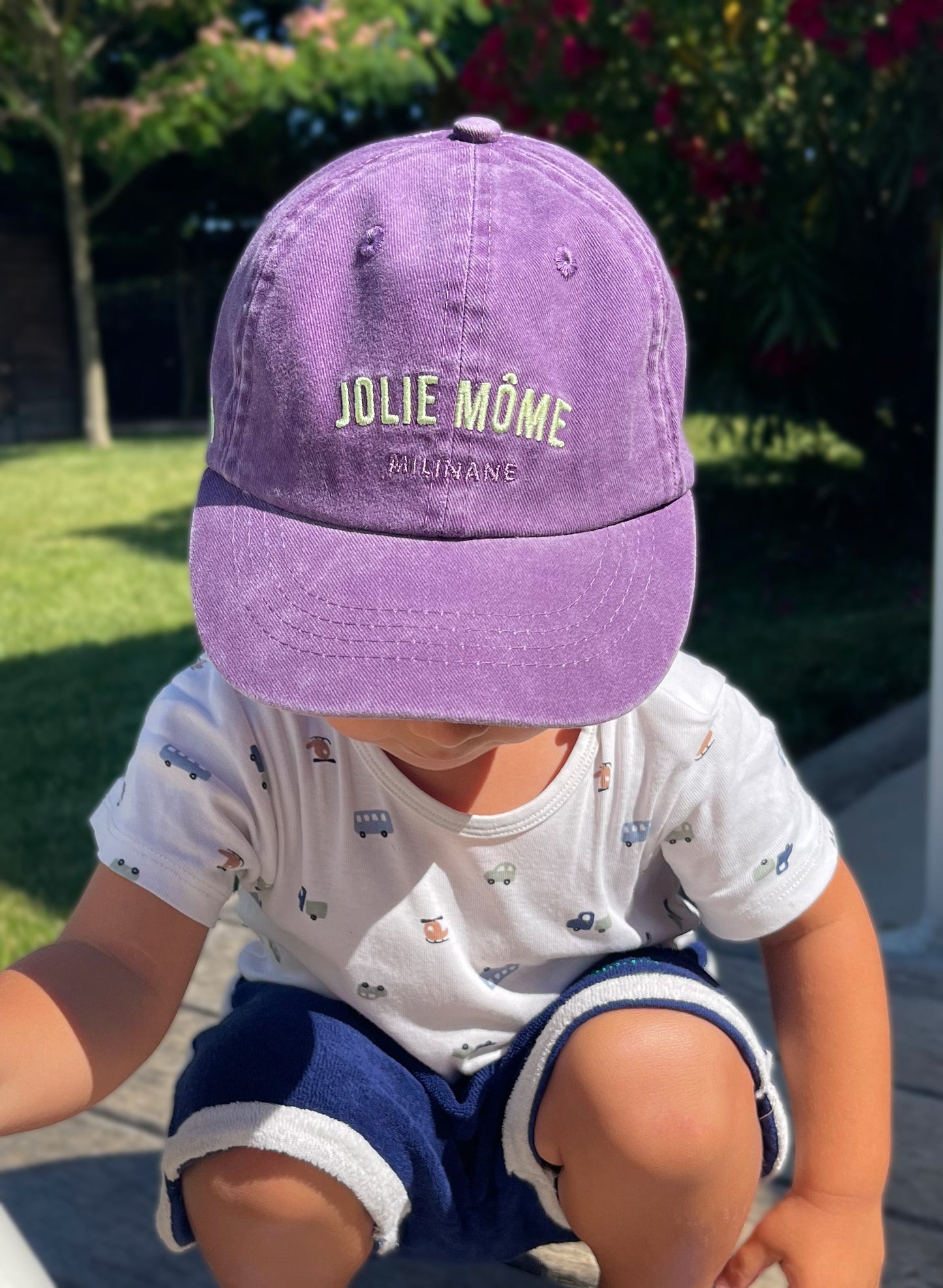 Washed-out baseball cap for kids - COLETTE