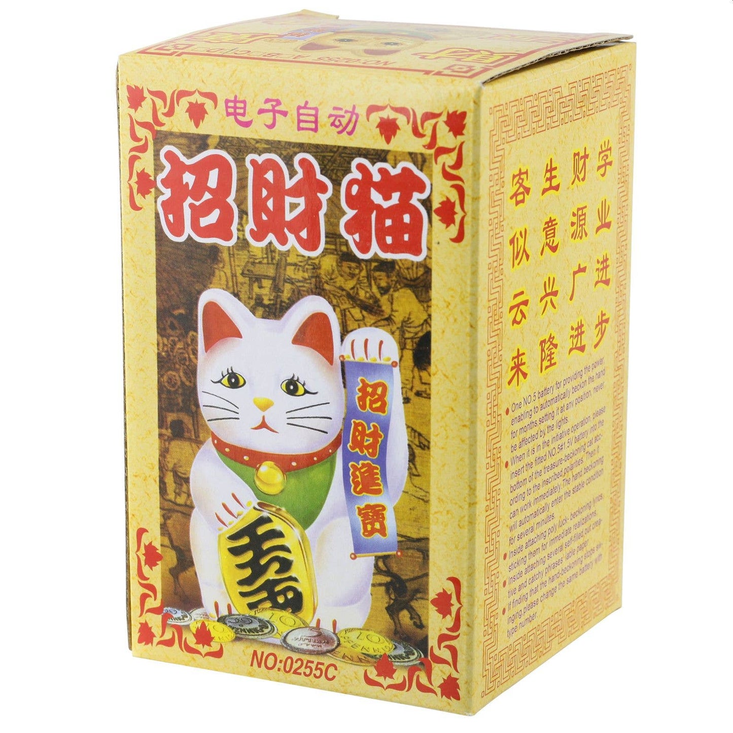 Lucky black cat 13cm