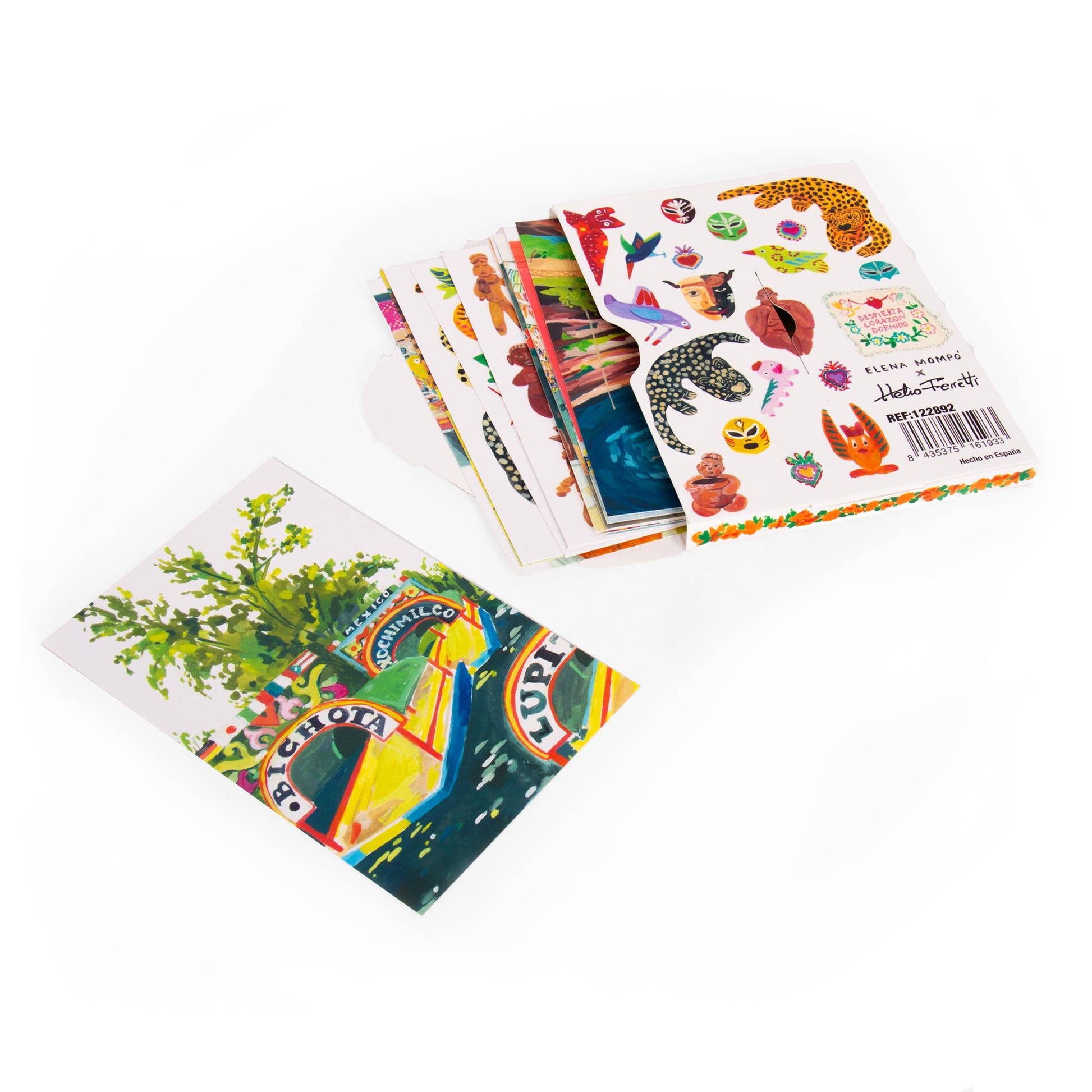 Lot de 15 Cartes Postales du Mexique Helio Ferretti Vue 3