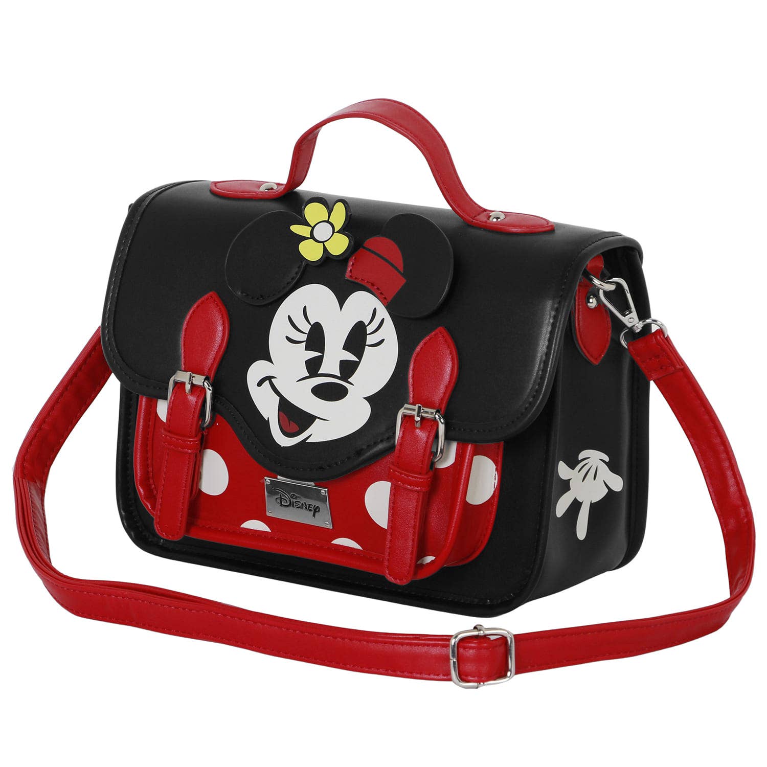 Disney Minnie Mouse Face Shoulder Bag/Backpack Satchel