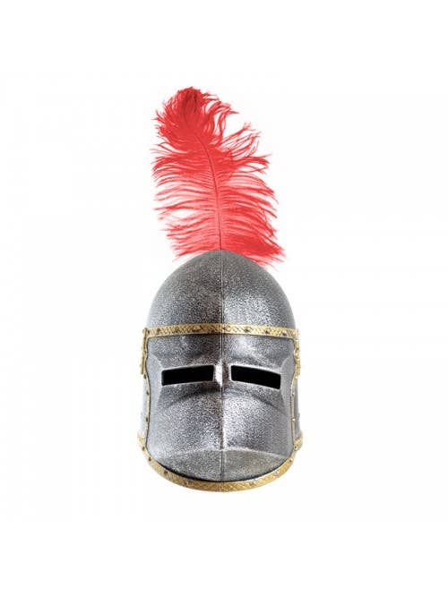 CASQUE FACIAL POUR CHIEN + PLUME - KALID MEDIEVAL