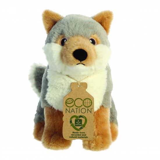 Eco Nation Wolf Plush Toy