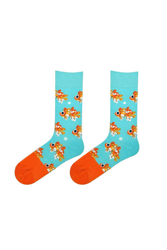 Chaussettes Poissons rouges