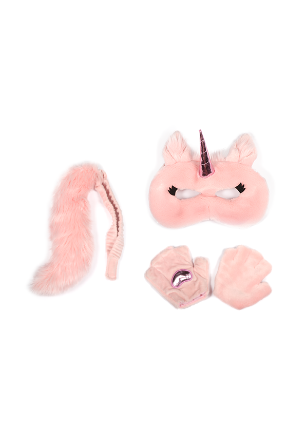 Roze eenhoornkostuum voor kinderen