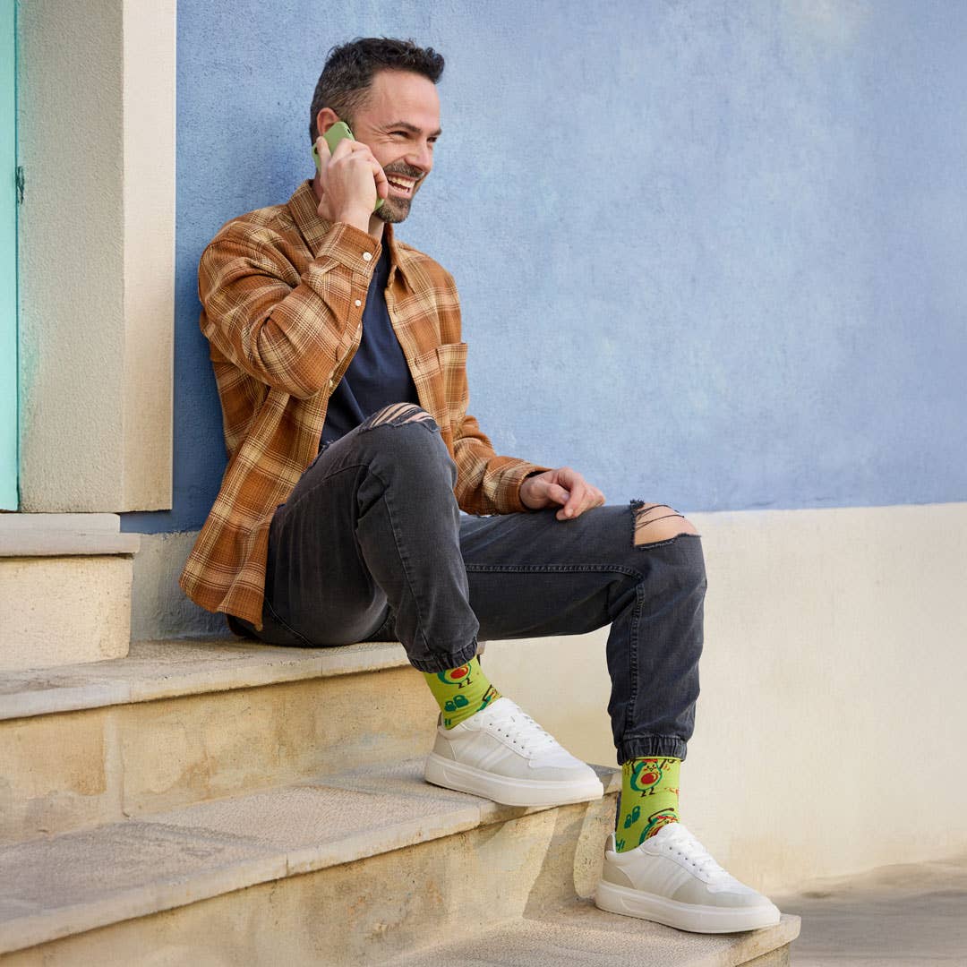 Sports Avocado Socks