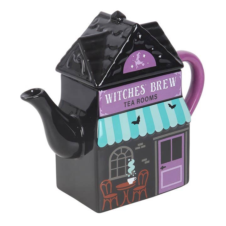 Witches' Brew Teahouse Halloween Teapot