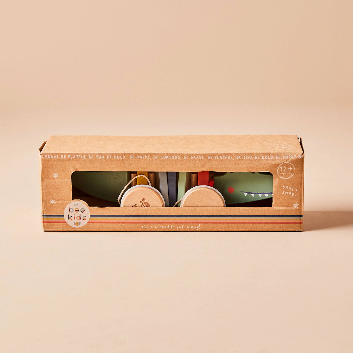 Wooden Crocodile Pull Toy (FSC® certified)