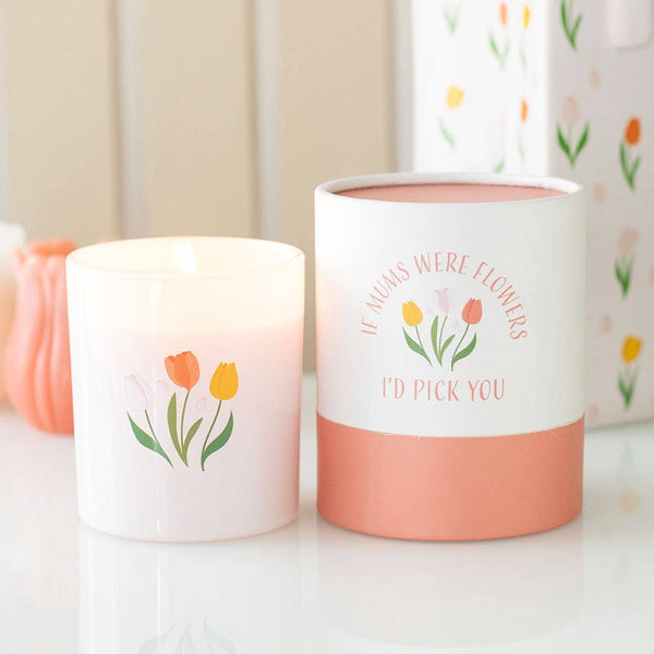 Tulip Mother's Day Candle