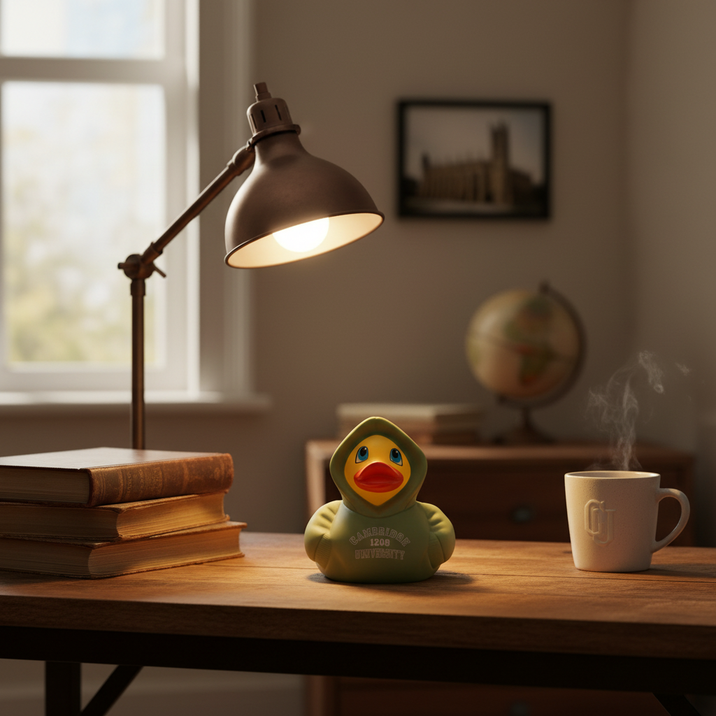 Duck Hoodie Cambridge University - Green