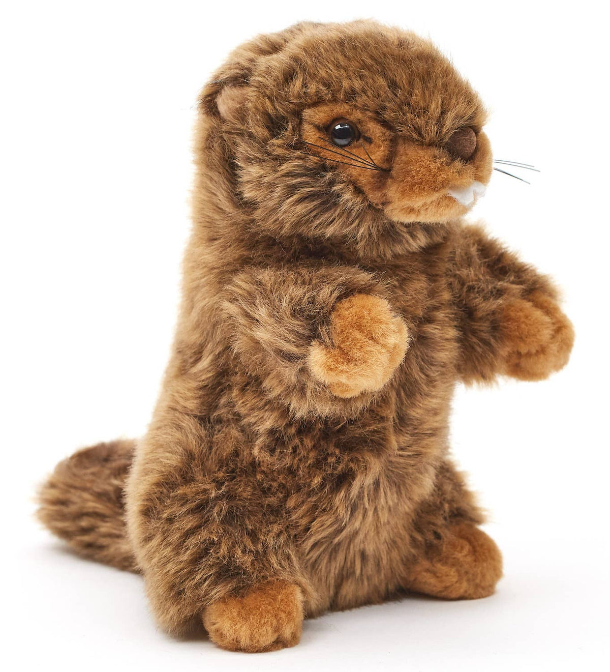 Standing whistling marmot plush toy