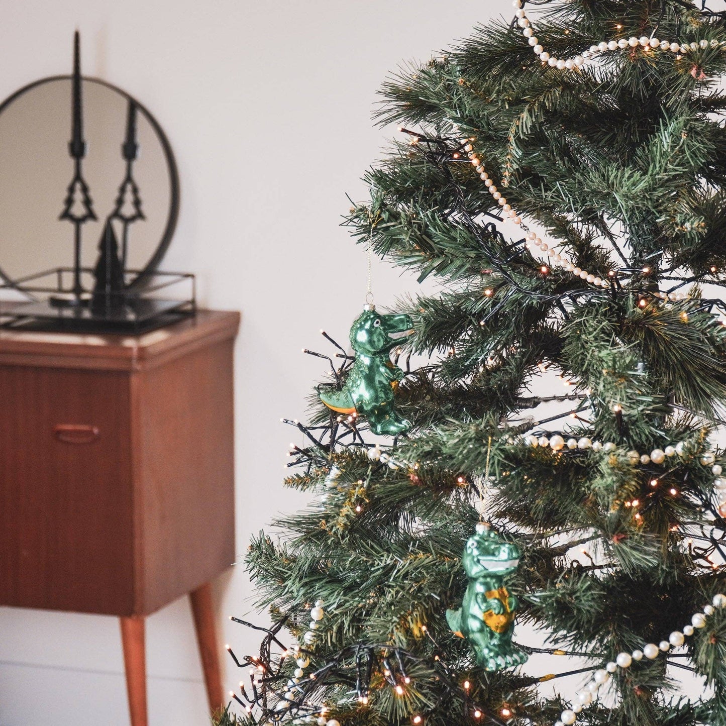 T-Rex Dinosaur Christmas Ball