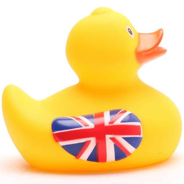 Union Jack Rubber Duck