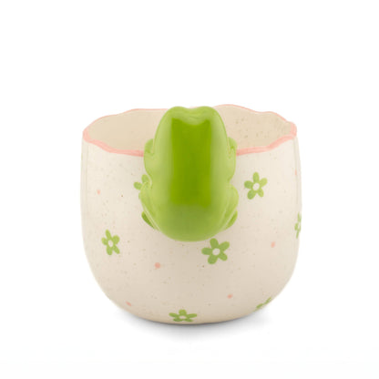 Playful Frog Planter