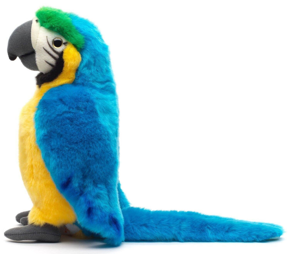 Peluche Perroquet Ara Bleu