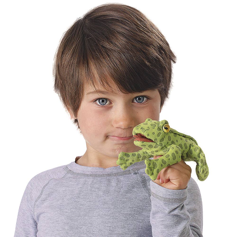 Frosch-Fingerpuppe