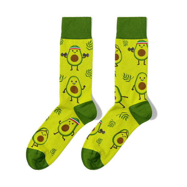 Sports Avocado Socks