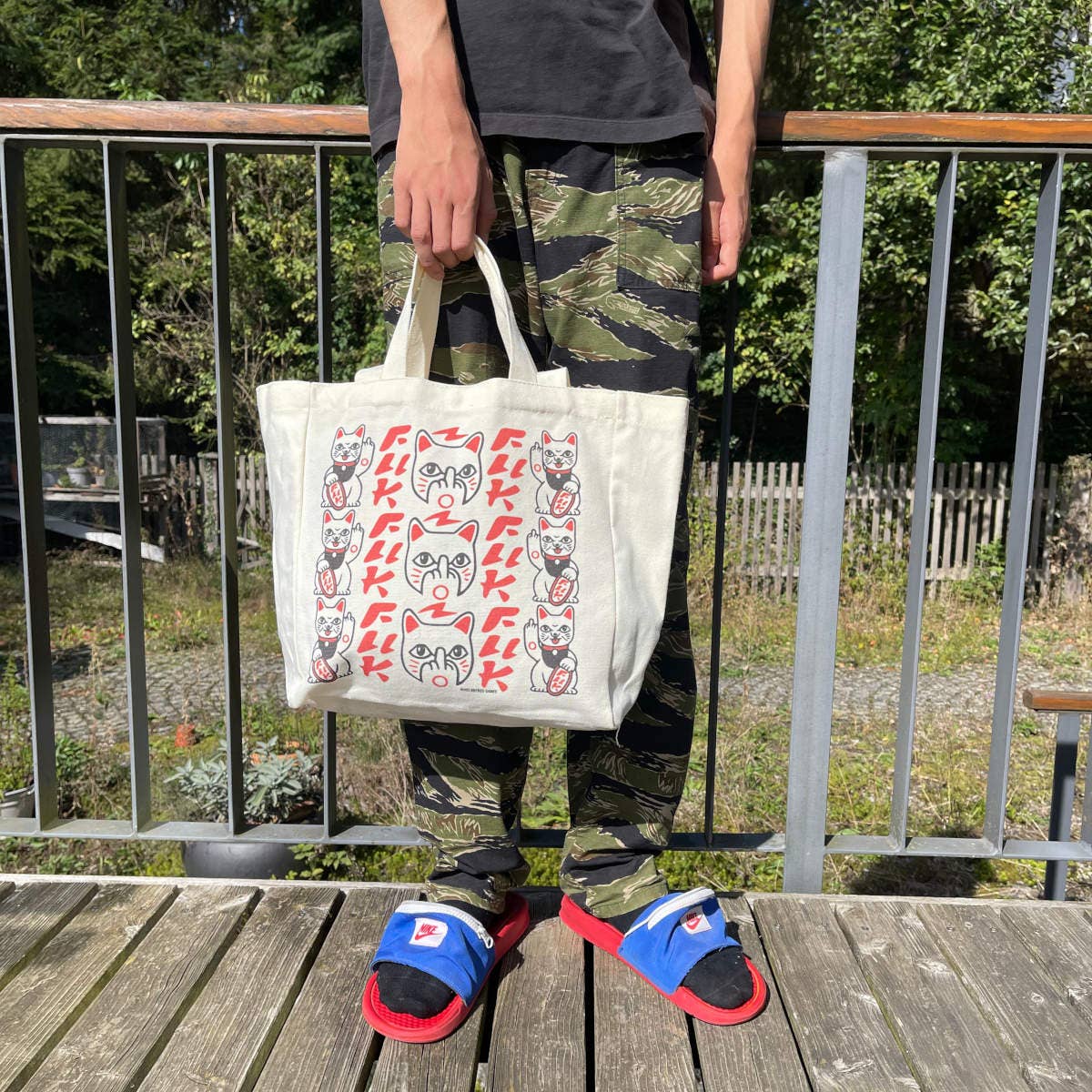 Tote Bag “Fuck you - Maneki Neko”