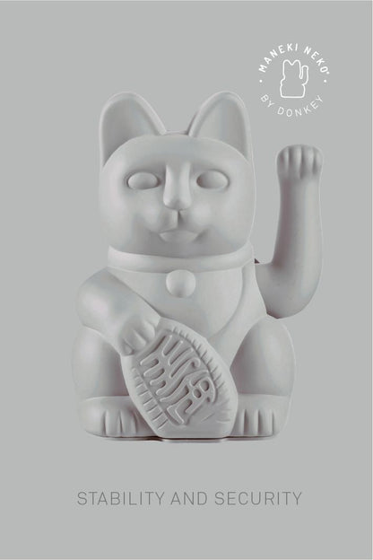 Chat Chanceux Gris