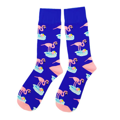 chaussettes flamant lunettes de soleil mrcol