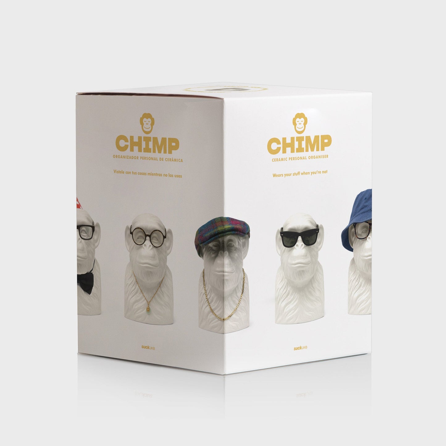 "Chimp" Storage Figurine