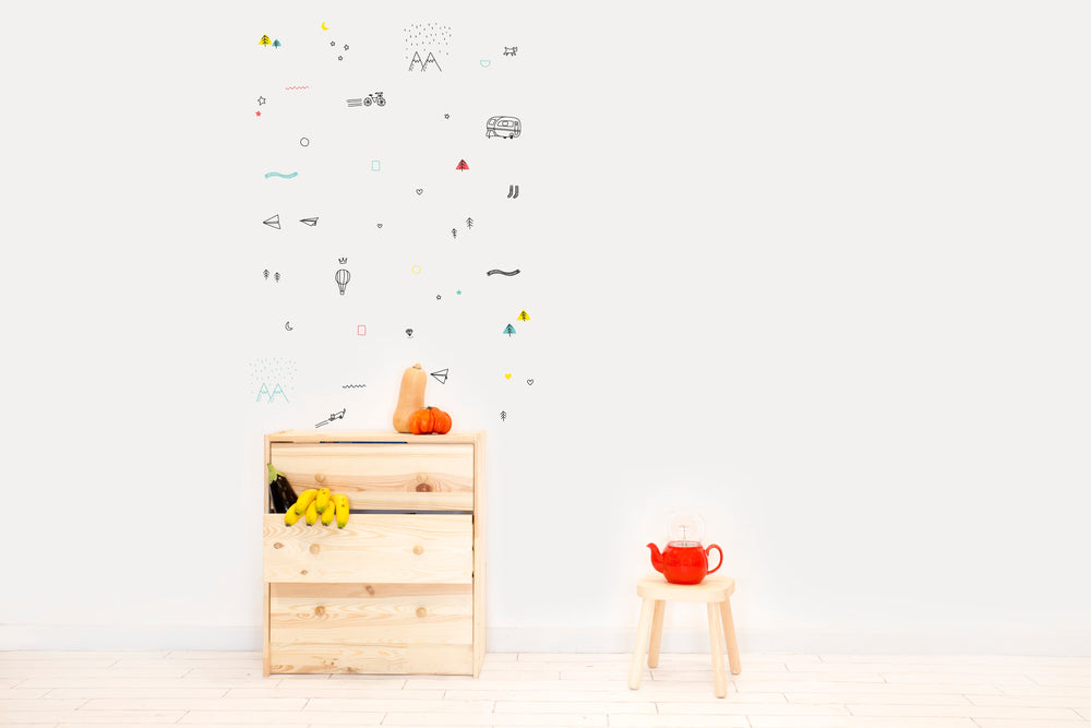 Kinderkamersticker Chipspum 