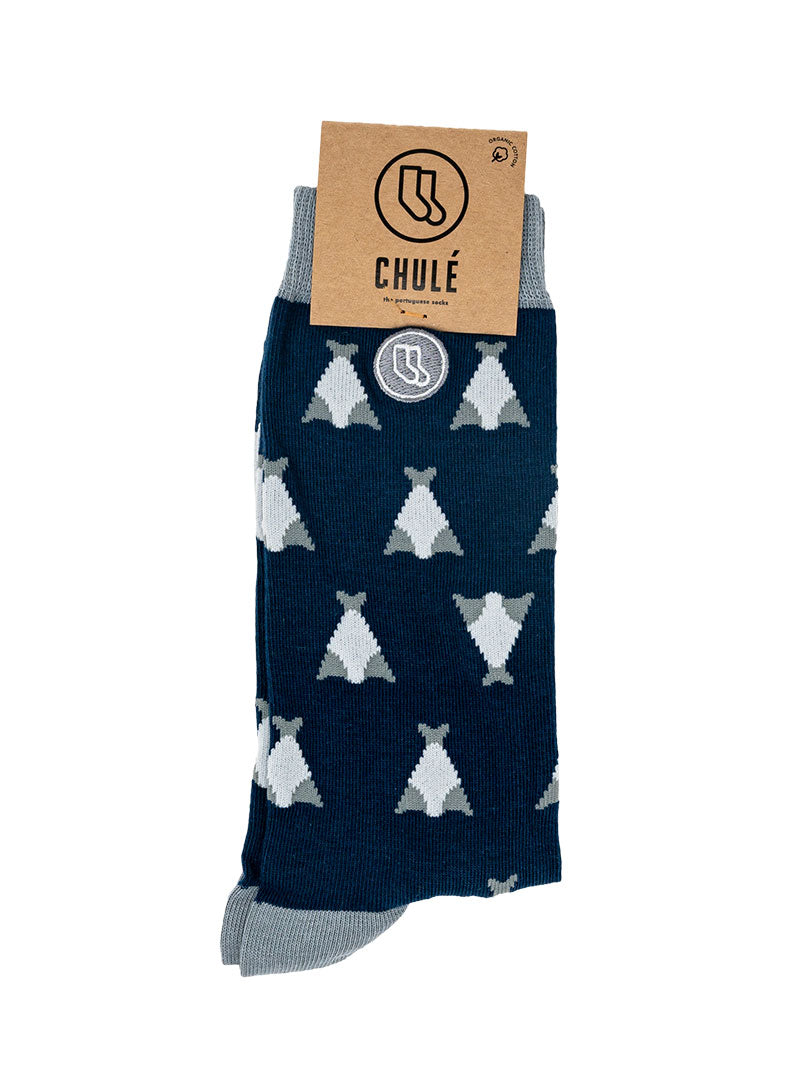 Chaussettes « Morues » – Bleu Marine - Chulé