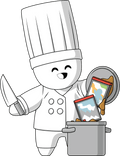 Figurine CircleToonsHD (Gamer Chef)
