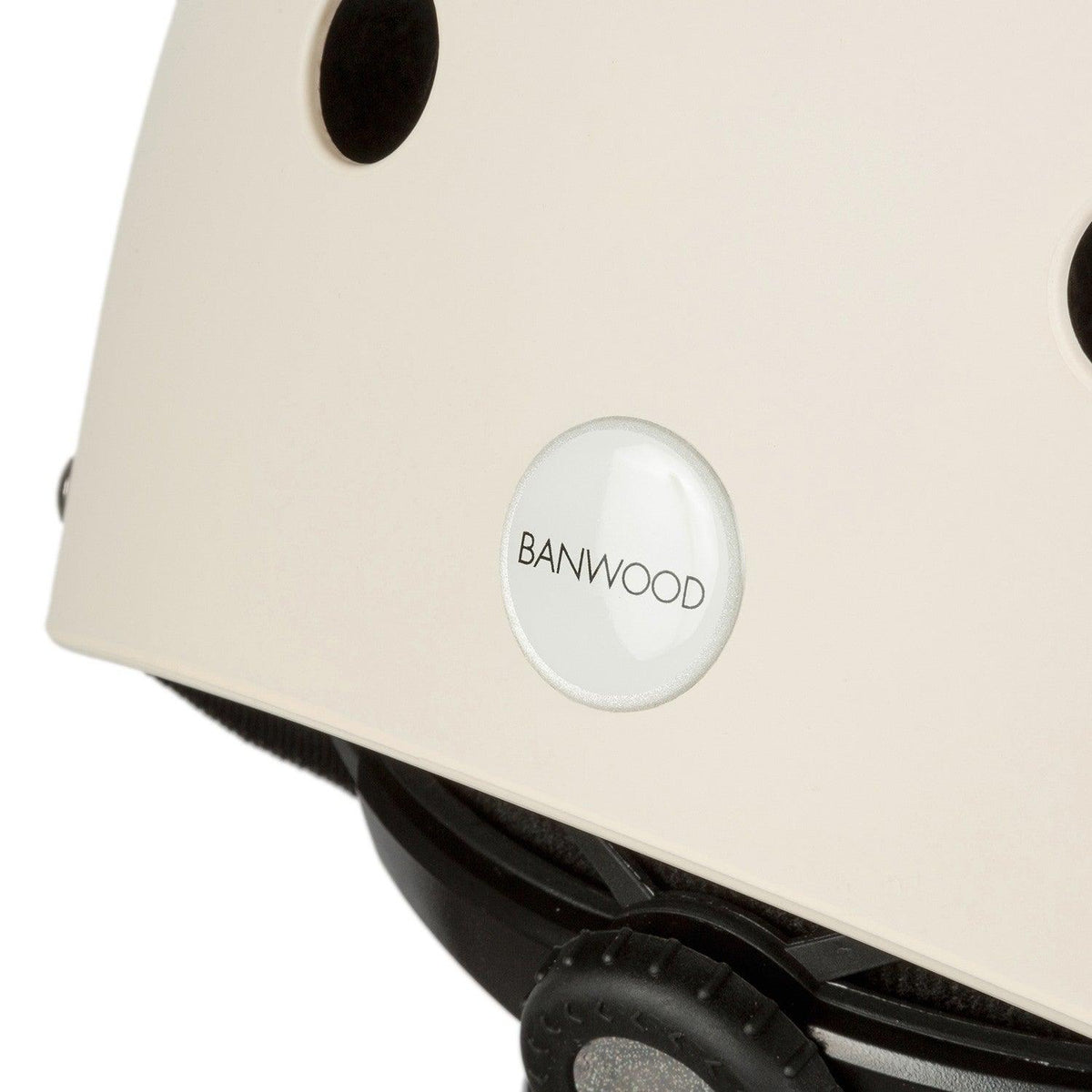 Casque Enfant - Crème Mat