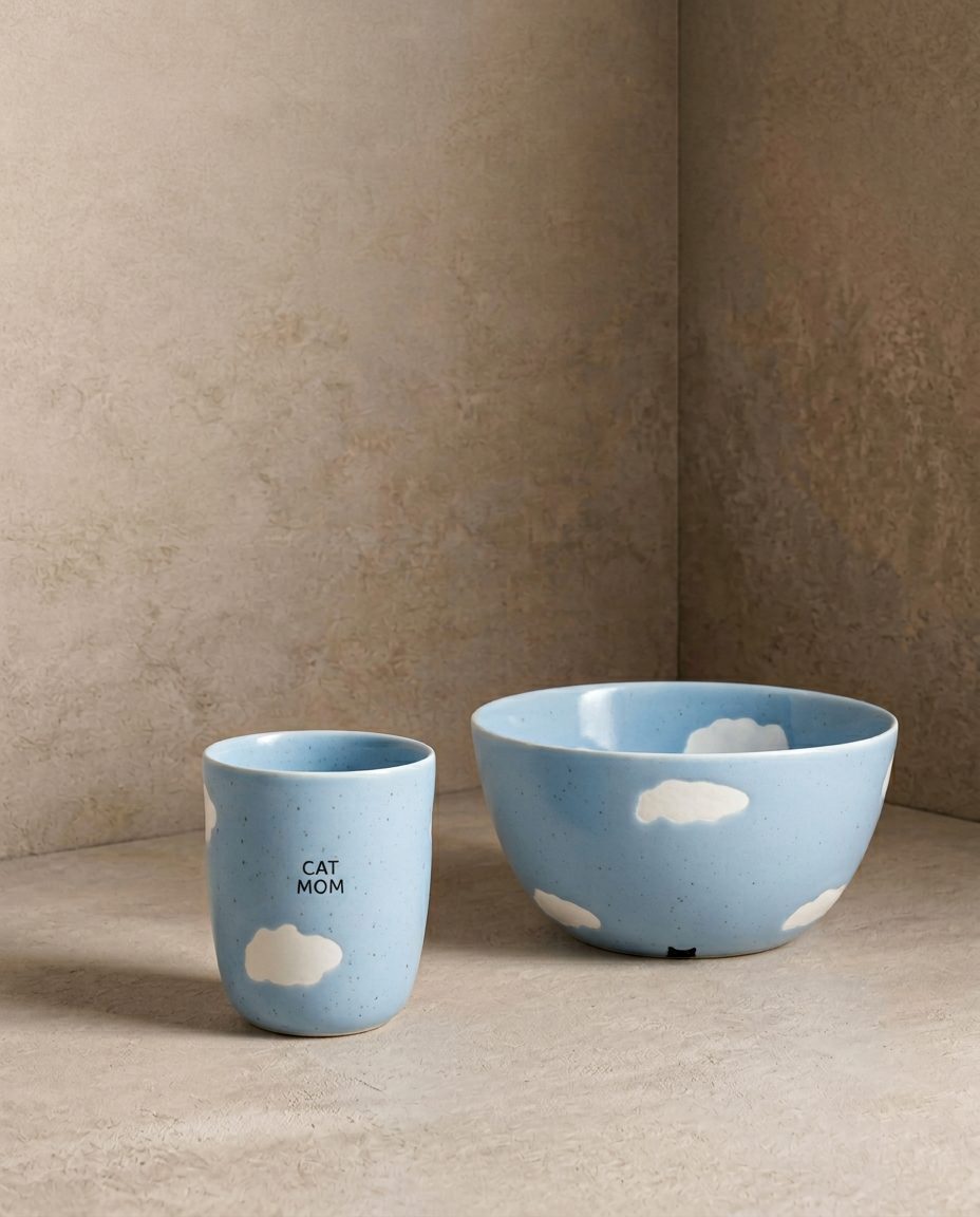 Tasse Cloud 220 ml – Maman chat