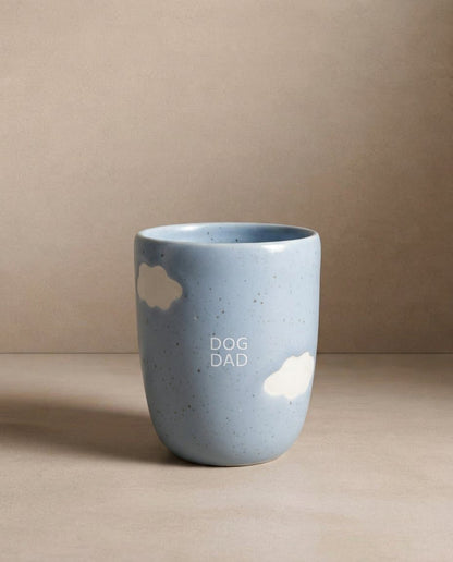 Cloud Mug moyen 220ml Dog Dad Blanc