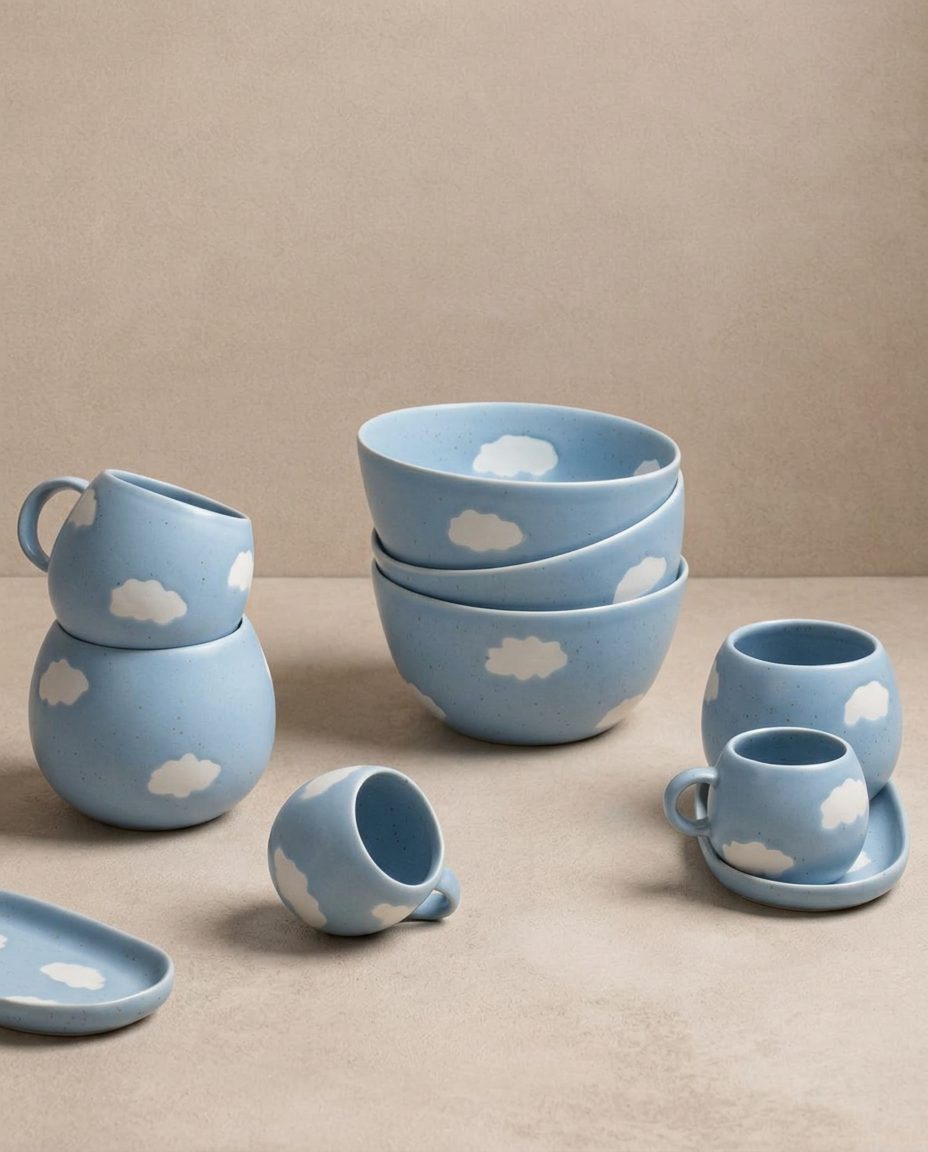 Cloud Medium Mug 250ml Pet Collection