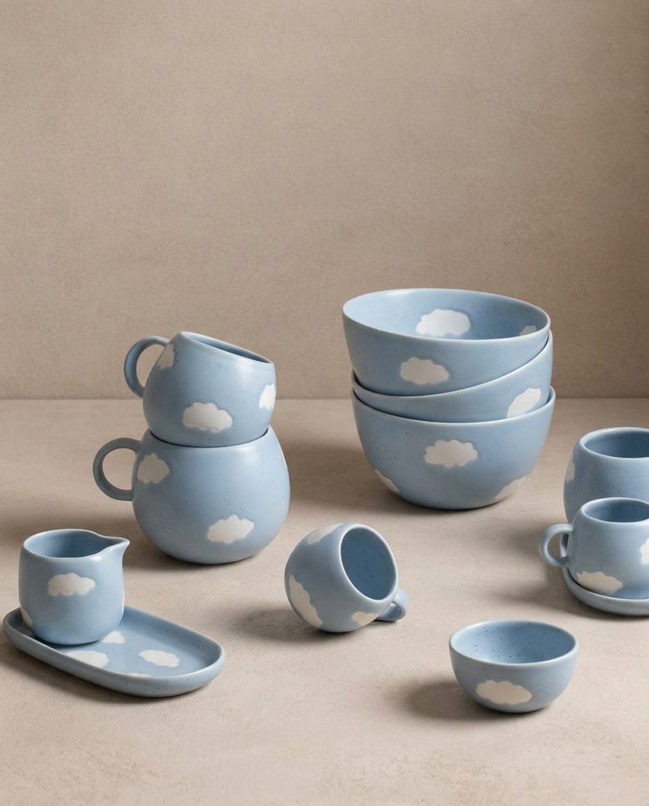 Cloud Medium Mug 250ml Pet Collection