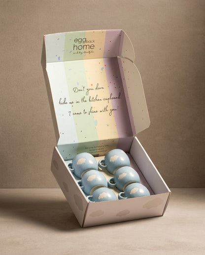 Cloud Mug 90ml 6-Piece Gift Set Collection