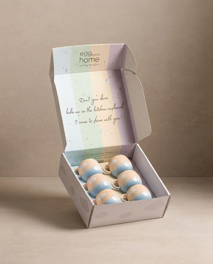 Cloud Mug 90ml 6-Piece Gift Set Collection