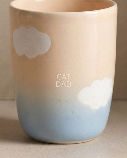 Cloud Peach Sky Medium Cup 220ml Pet Collection