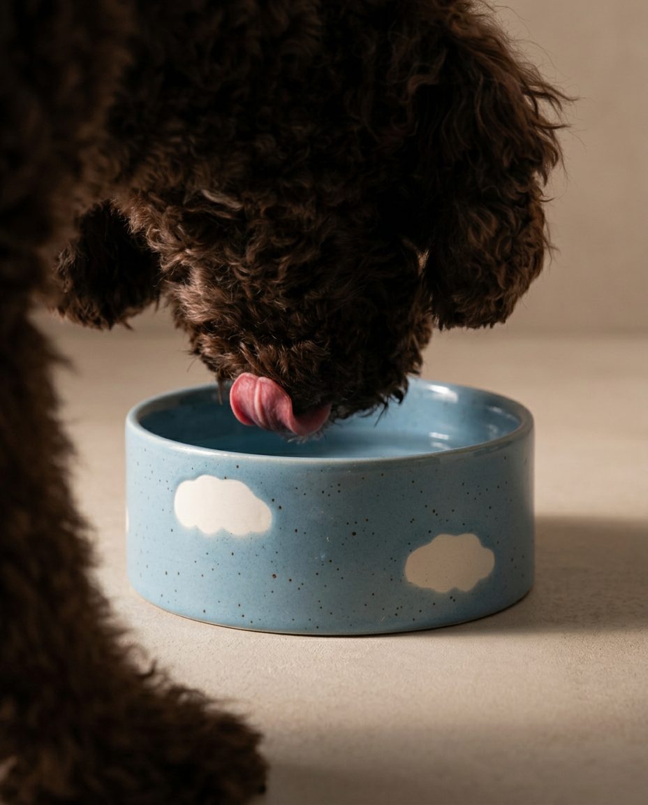 Cloud Pet Bowl 14cm 2-Piece Set