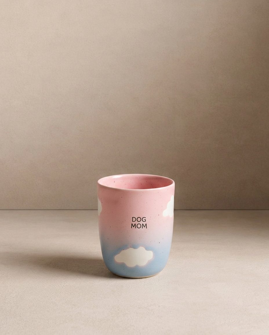 Cloud Sunset Mug moyen 220 ml Chien Maman