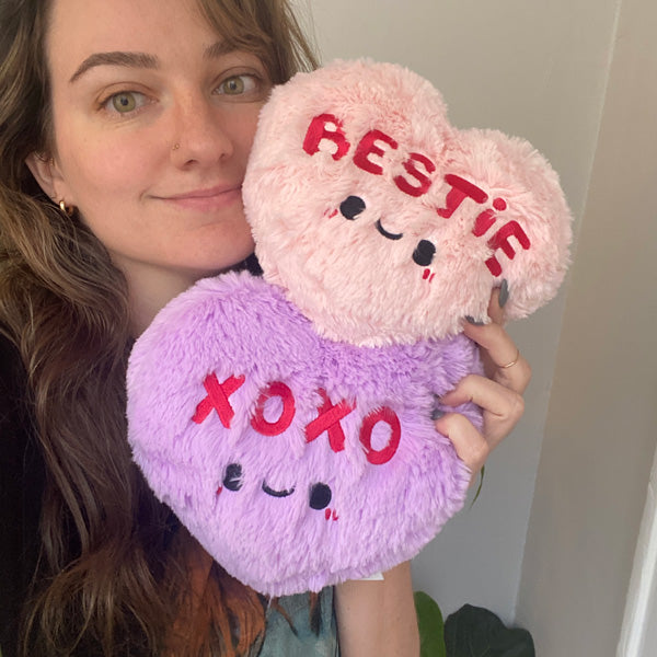 Peluche Snacker Squishable – Cœur Bestie