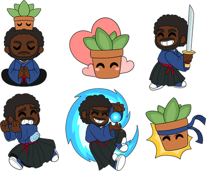 CoryxKenshin Pin Set