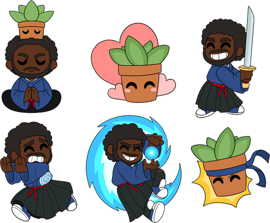 CoryxKenshin Pin Set