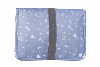 Diaper bag with integrated changing mat