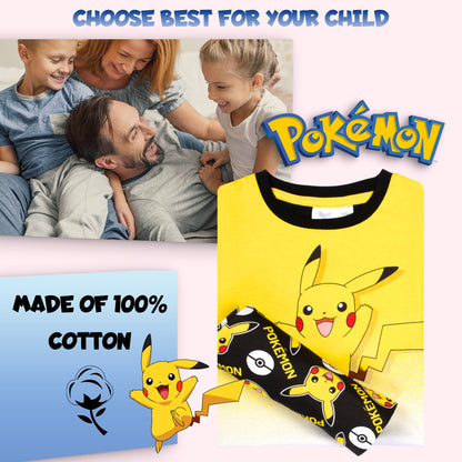 Pokemon Personalised Pyjamas - Pikachu
