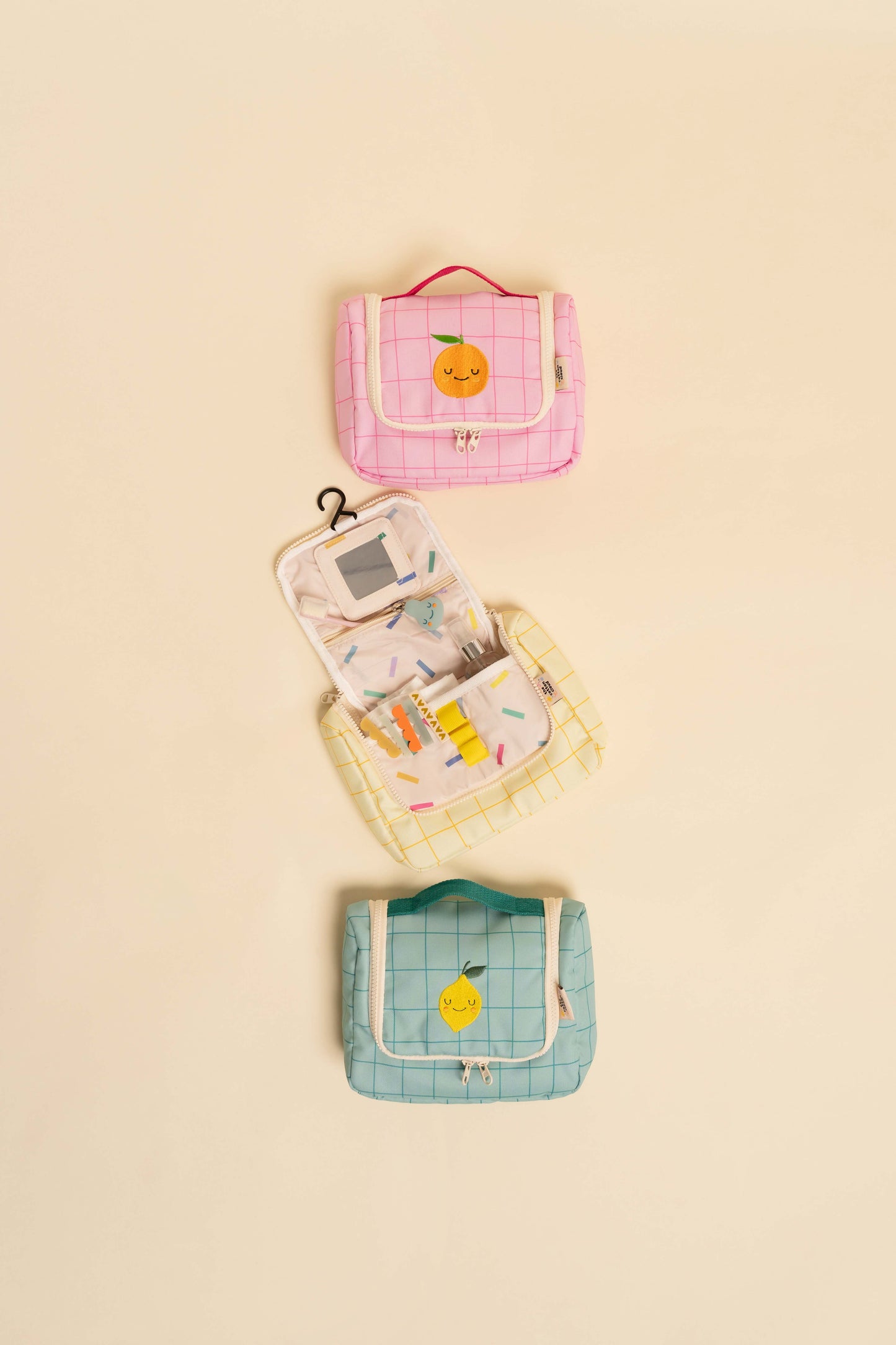 Lola the Lemon rPET Wash Bag