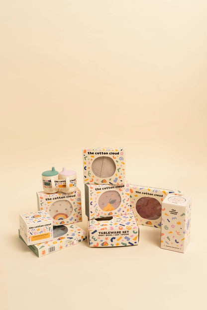 Meowtiful Cats Stainless Steel Lunch Box with Removable Compartments