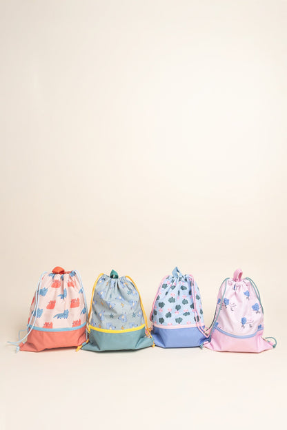 FUNKY DOGS Drawstring bag
